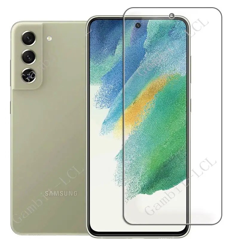 2PCS For Samsung Galaxy M13 4G M23 5G M33 M53 Quantum 3 S21 FE S22+ Wide6 XCover6 Pro A02 Screen Protector Tempered Glass Film