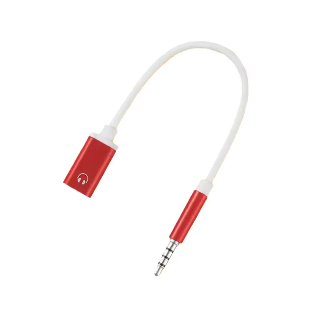 3.5mm Public To Type C Female Flat Head Headphone To Round Head Adapter Cable For Analog Connection To Mobile Phone Converter