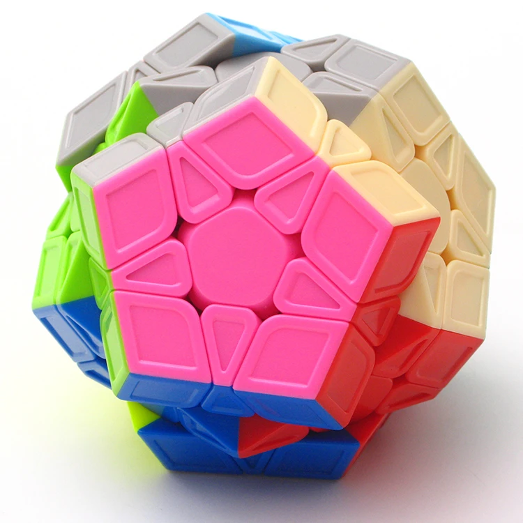 [Picube] QiYi 2x2 3x3 Megaminx Qiheng Bundle Set Stickerless Black Stickers Speed Cube Educational Baby Kids Puzzle Toys