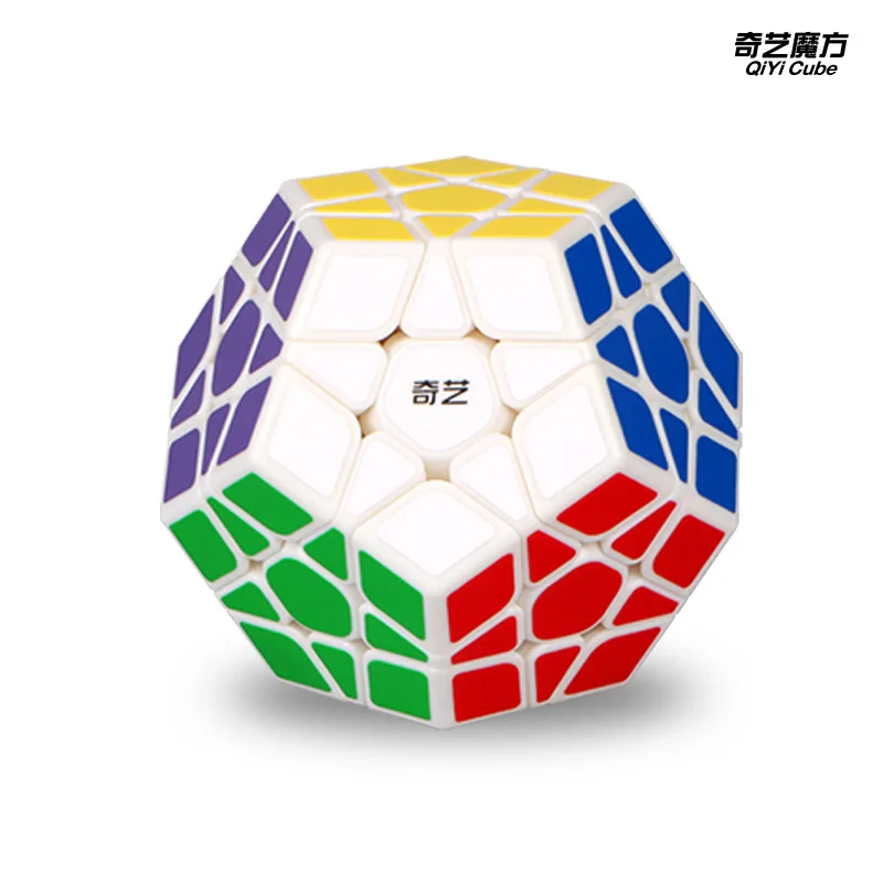 [Picube] QiYi 2x2 3x3 Megaminx Qiheng Bundle Set Stickerless Black Stickers Speed Cube Educational Baby Kids Puzzle Toys