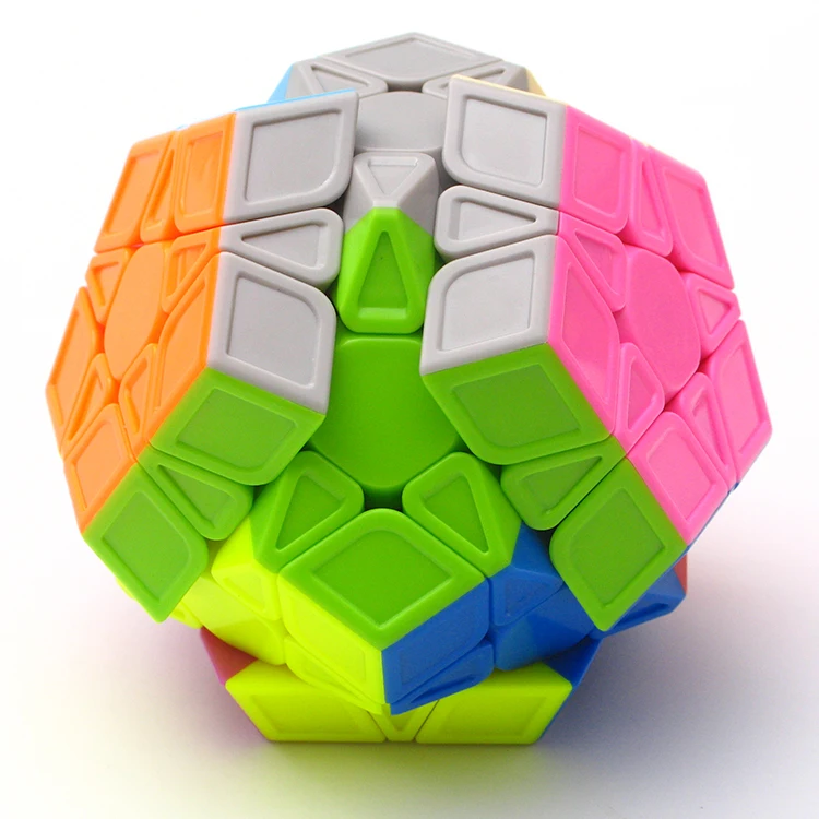 [Picube] QiYi 2x2 3x3 Megaminx Qiheng Bundle Set Stickerless Black Stickers Speed Cube Educational Baby Kids Puzzle Toys