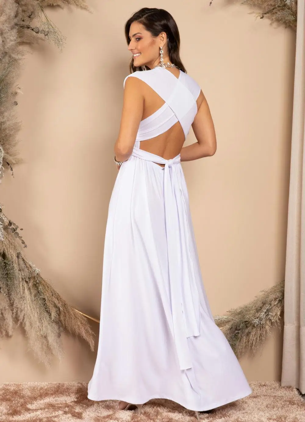 Sexy Women Multiway Wrap Convertible Boho Maxi Club Red Dress Bandage Long Dress Party Bridesmaids Infinity Robe Longue Femme