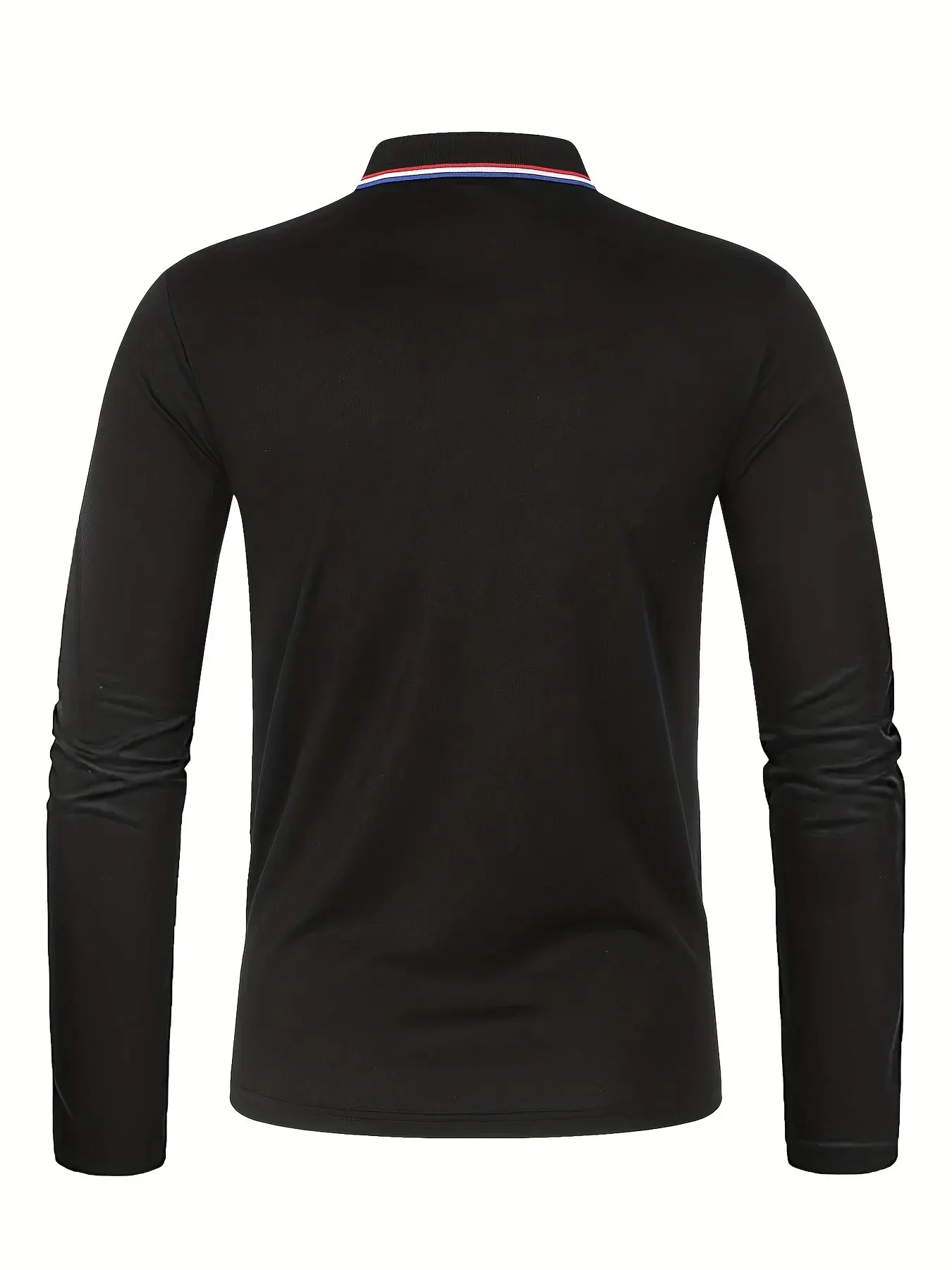 Men's Spring and Autumn Casual Breathable Comfortable Polo Shirt Hot Selling Fashion Men's Business Long Sleeve T-Shirt