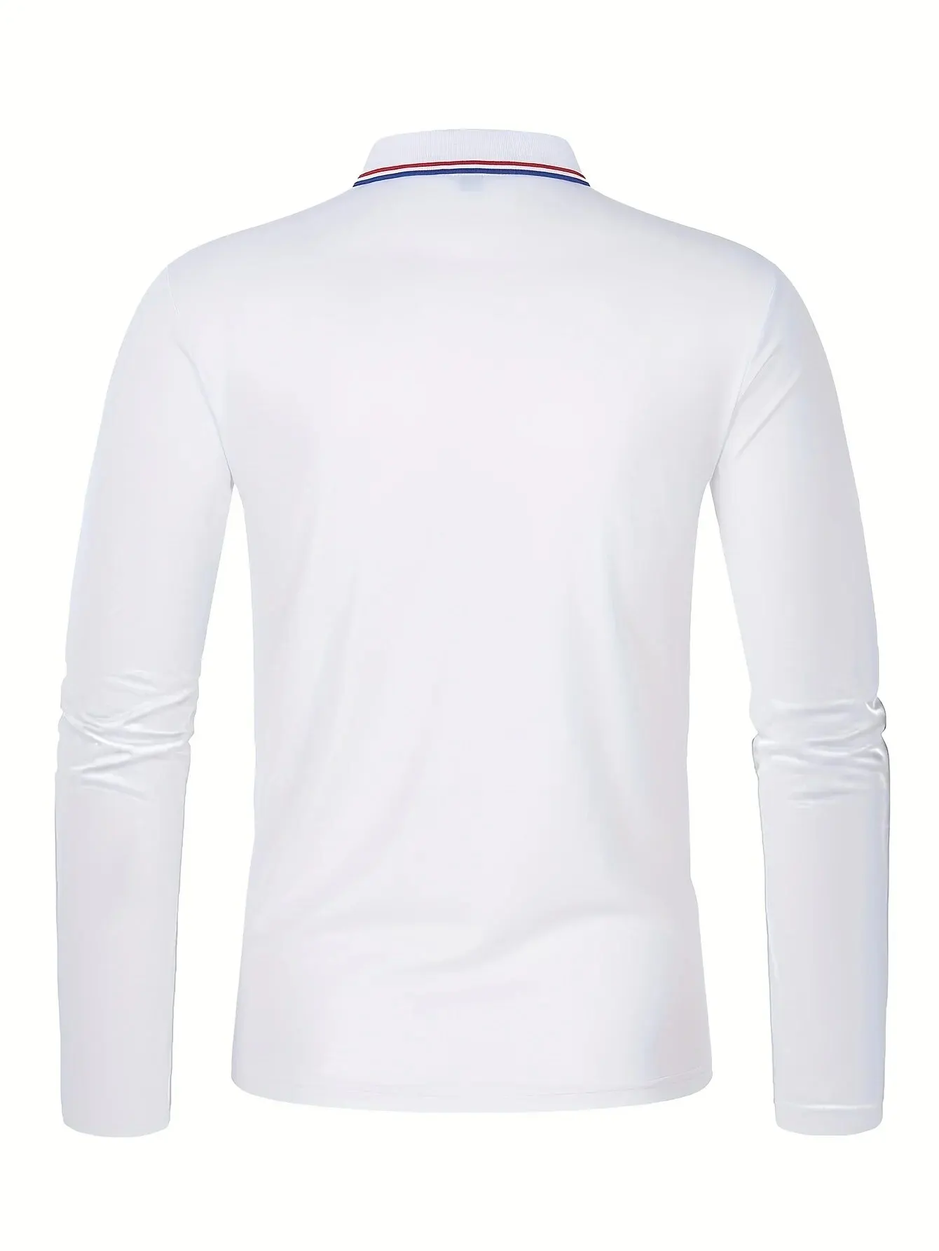 Men's Spring and Autumn Casual Breathable Comfortable Polo Shirt Hot Selling Fashion Men's Business Long Sleeve T-Shirt