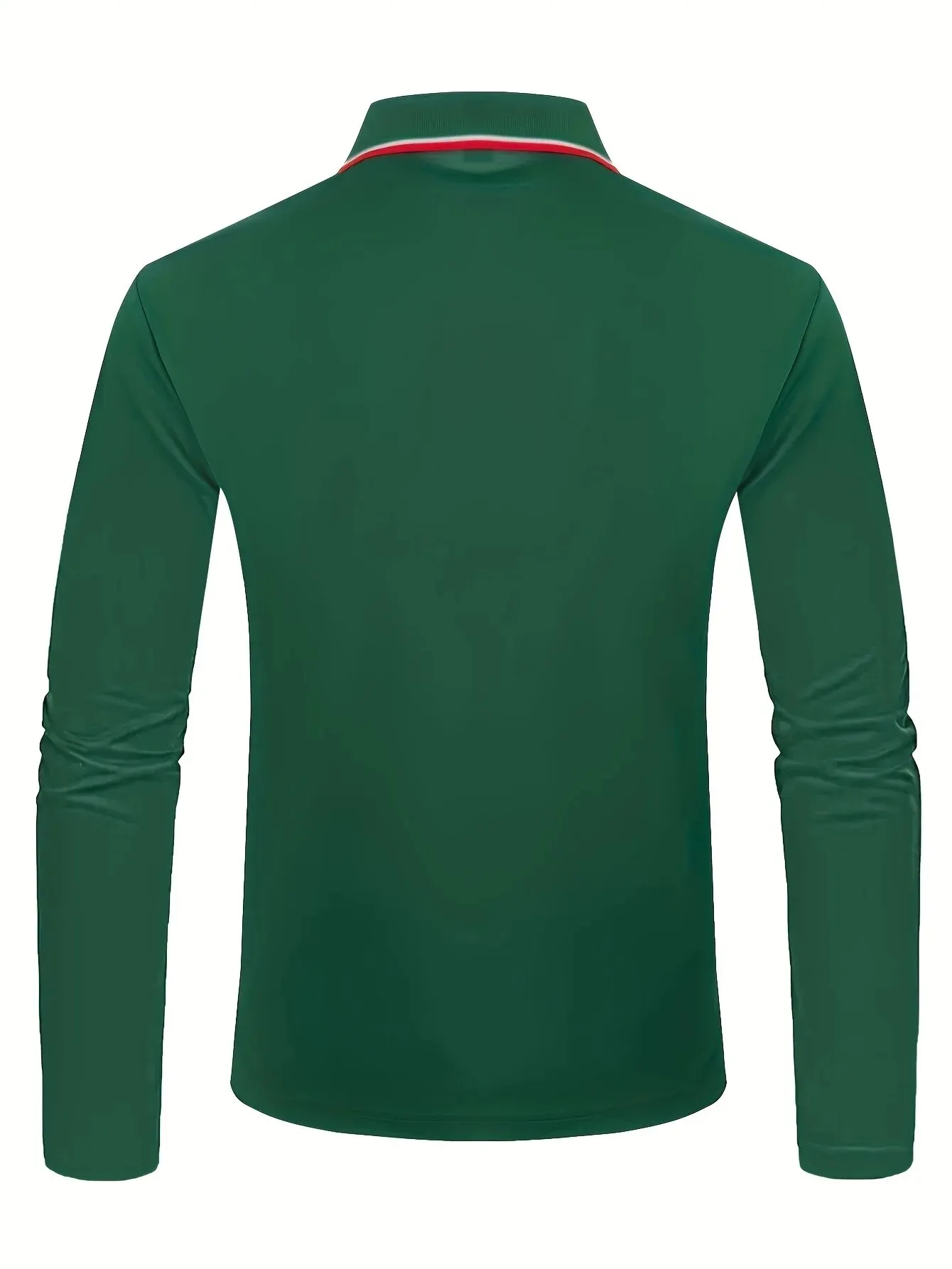 Men's Spring and Autumn Casual Breathable Comfortable Polo Shirt Hot Selling Fashion Men's Business Long Sleeve T-Shirt