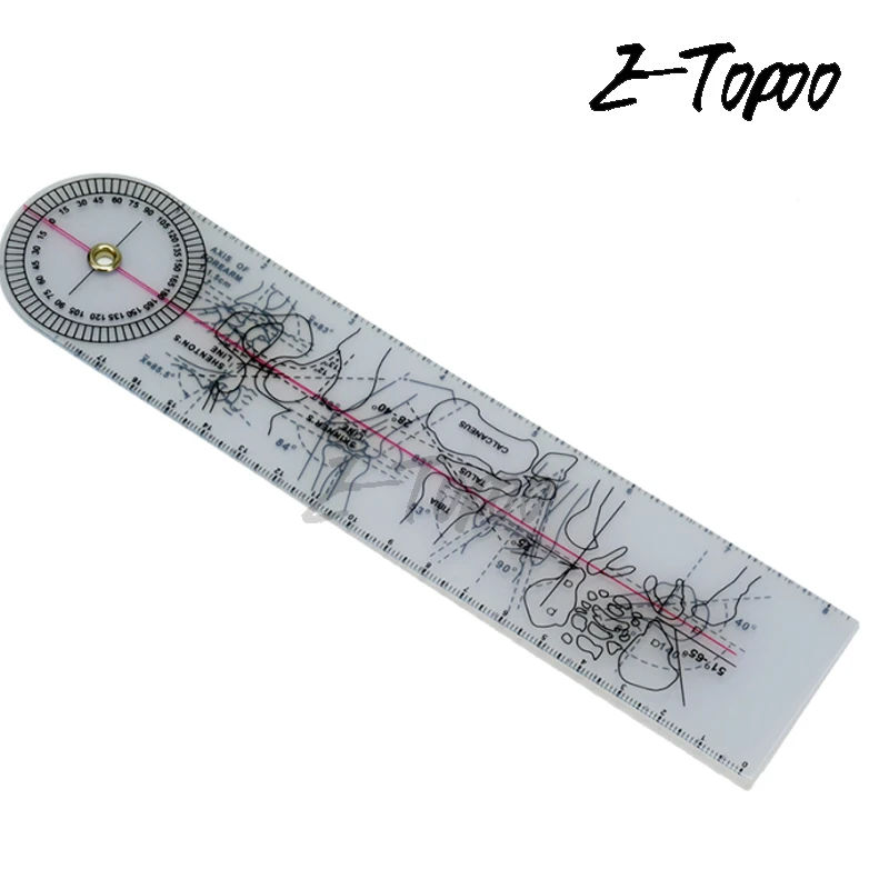 8inch Goniometer Angle Medical Ruler Rule Joint Orthopedics Tool Instruments Plastic Protractor