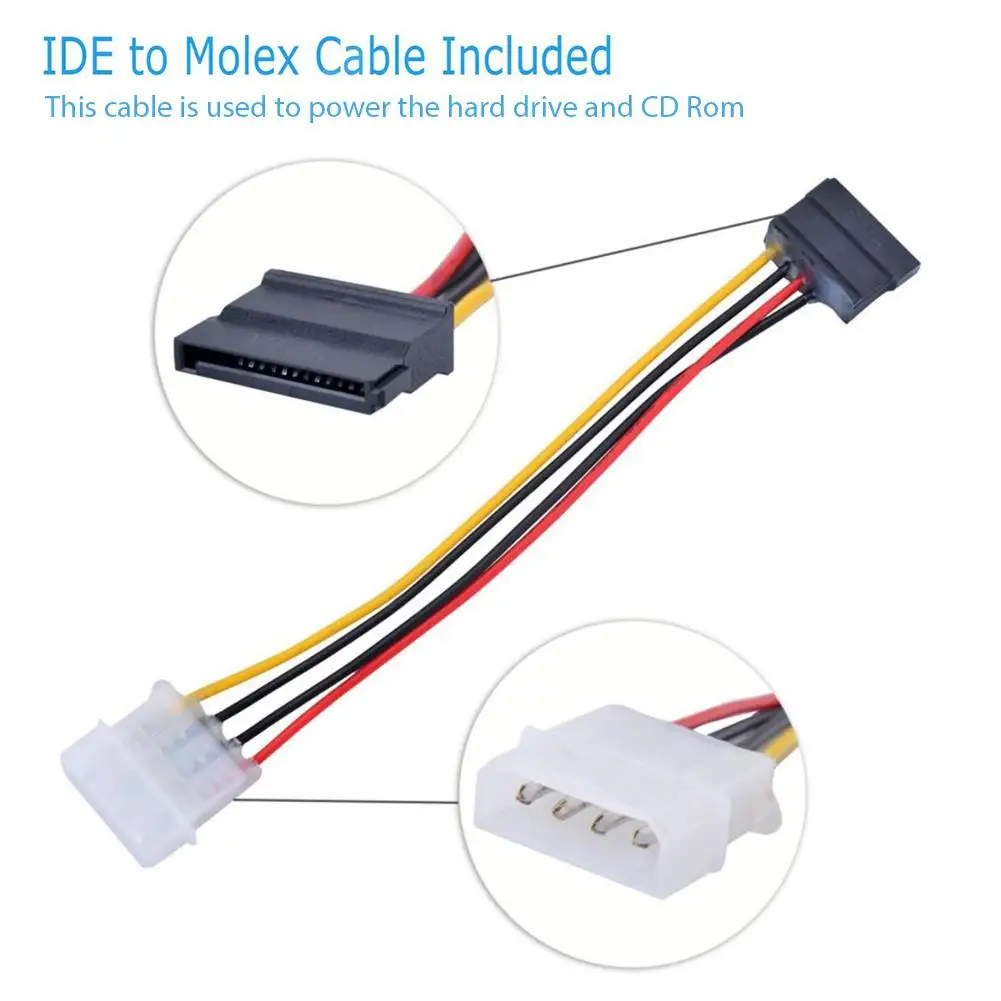 USB 2.0 to IDE SATA S-ATA 2.5 3.5 HD HDD Hard Drive Adapter Converter