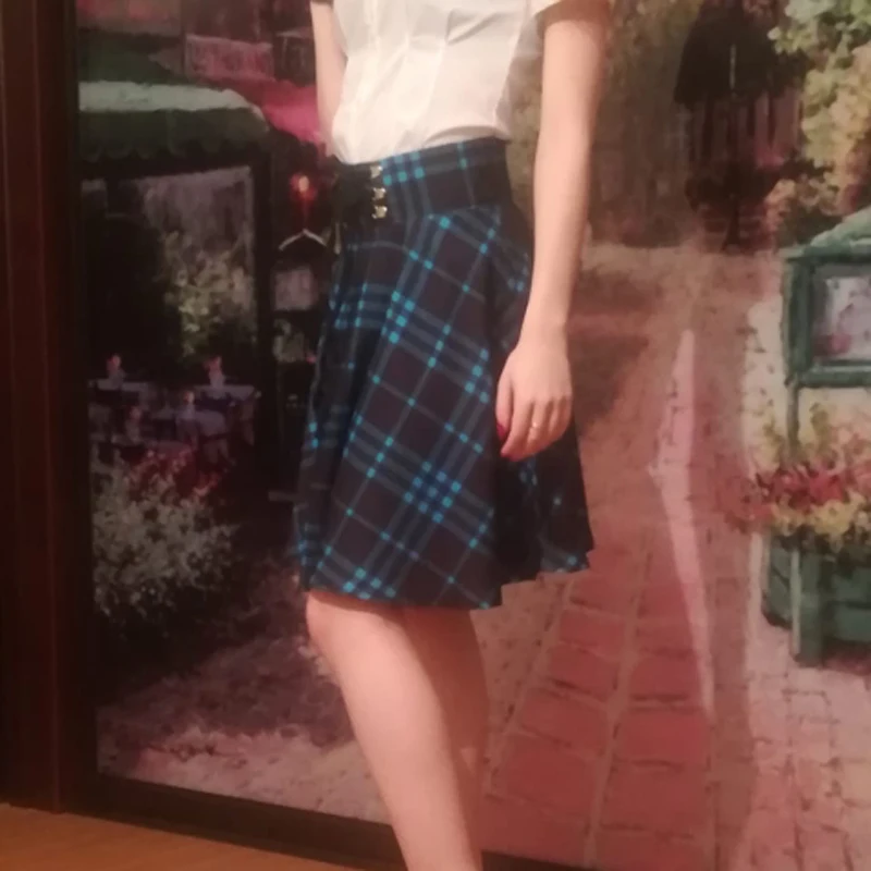 Black Checkered Women's Gothic Skirt Women Pleated Plaid Skirts Spring Autumn Girl Hip Hop Female Punk Goth Mini Skirt Clubwear