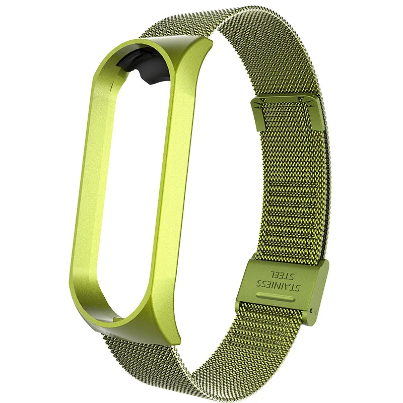 Strap For Xiaomi Mi Band 7 3 4 5 6 Wrist Metal Bracelet Screwless Stainless Steel MIband for Mi Band 7 6 4 3 5 Strap Wristbands