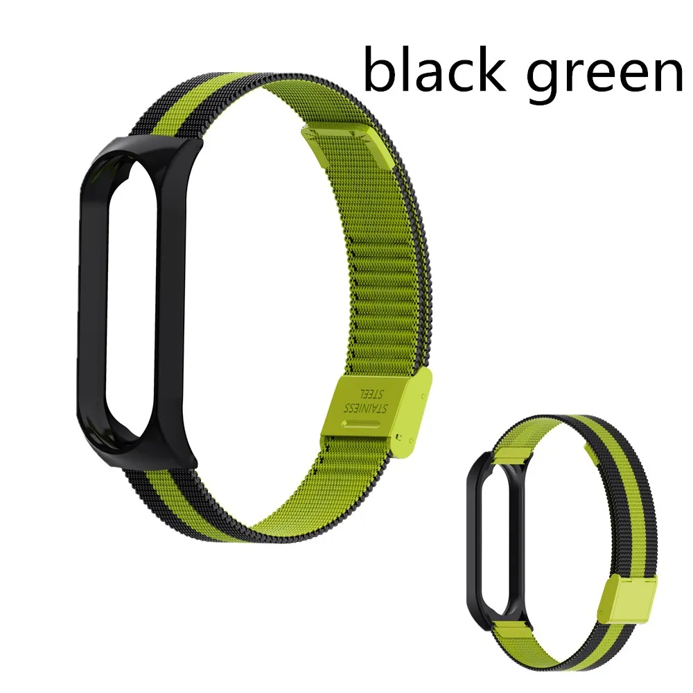 Strap For Xiaomi Mi Band 7 3 4 5 6 Wrist Metal Bracelet Screwless Stainless Steel MIband for Mi Band 7 6 4 3 5 Strap Wristbands