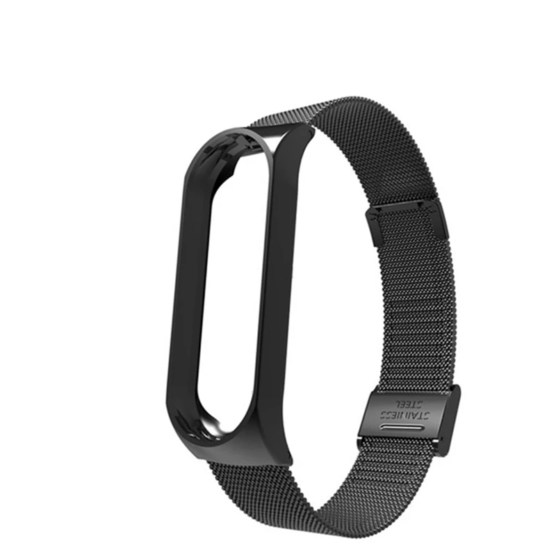 Strap For Xiaomi Mi Band 7 3 4 5 6 Wrist Metal Bracelet Screwless Stainless Steel MIband for Mi Band 7 6 4 3 5 Strap Wristbands