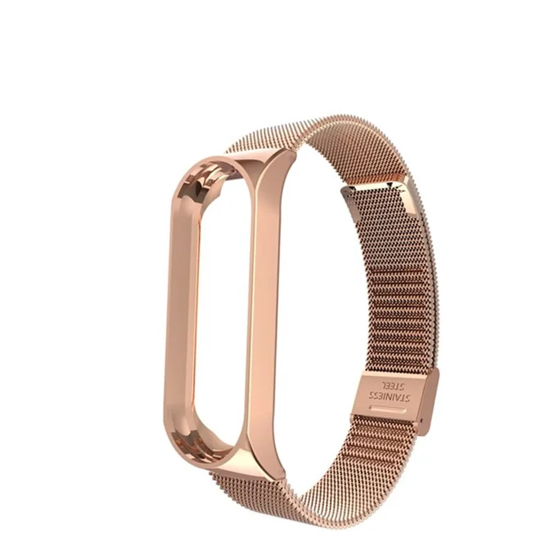 Strap For Xiaomi Mi Band 7 3 4 5 6 Wrist Metal Bracelet Screwless Stainless Steel MIband for Mi Band 7 6 4 3 5 Strap Wristbands
