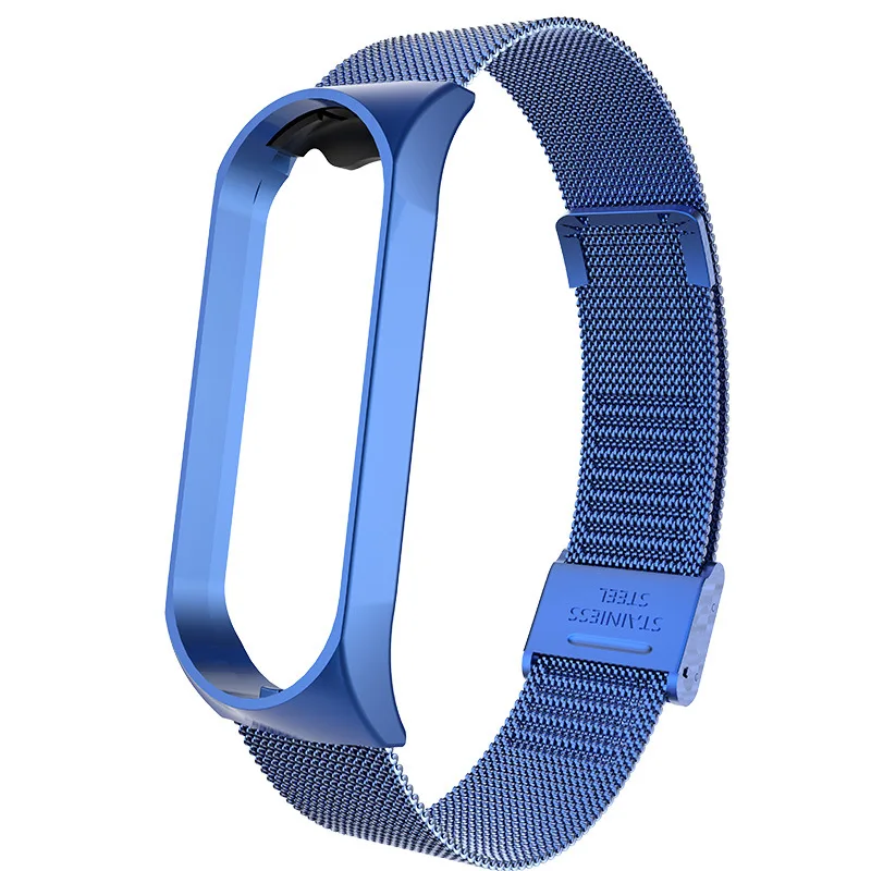 Strap For Xiaomi Mi Band 7 3 4 5 6 Wrist Metal Bracelet Screwless Stainless Steel MIband for Mi Band 7 6 4 3 5 Strap Wristbands