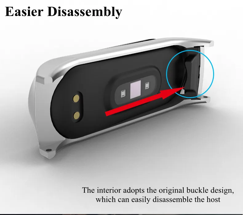 Strap For Xiaomi Mi Band 7 3 4 5 6 Wrist Metal Bracelet Screwless Stainless Steel MIband for Mi Band 7 6 4 3 5 Strap Wristbands