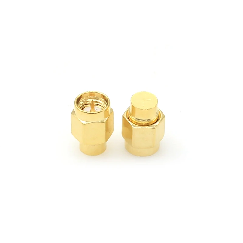 2-20PCS 2W 6GHz 50 ohm SMA Male RF Coaxial Termination Dummy Load Gold Plated Cap Connectors Accessories