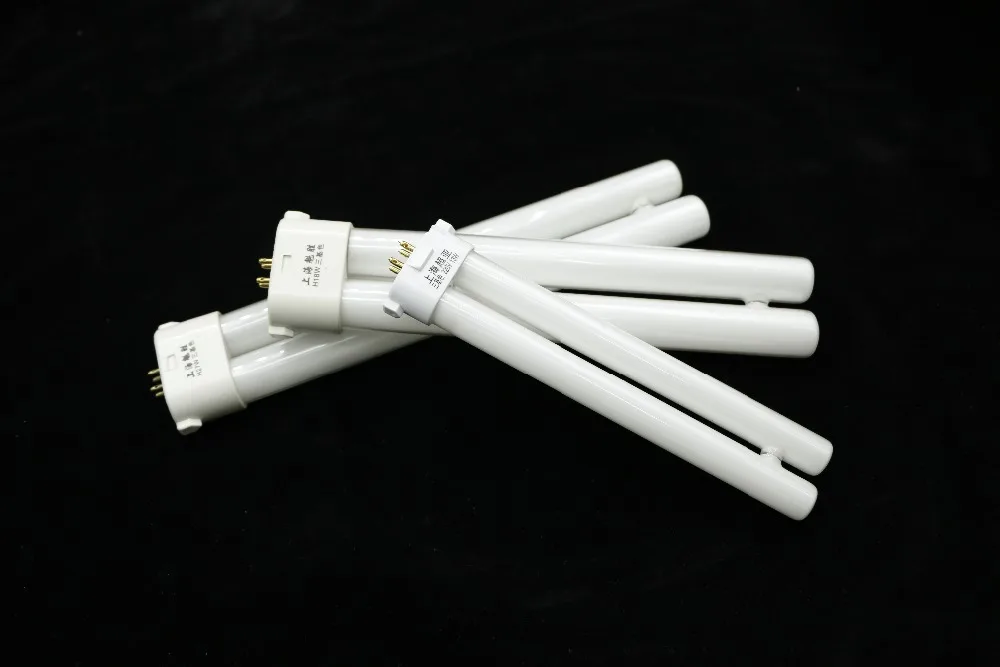 220V Party Four Needles Desk Lamp Tubes 13W 18W 27W Square Four-pin Desk Lamp Bulb Eye-protection Fluorescent Light Tube