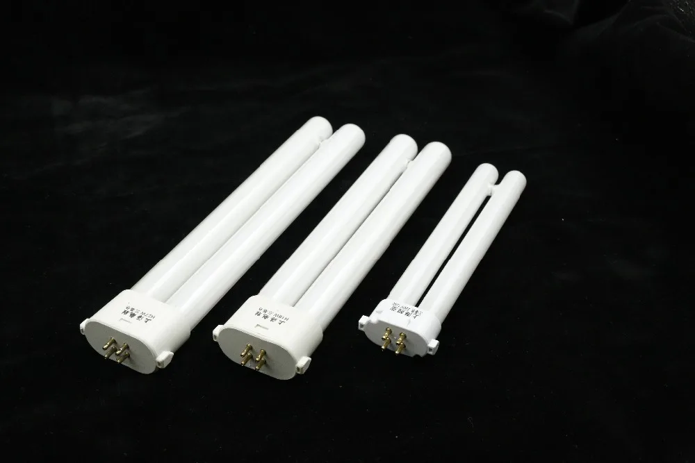 220V Party Four Needles Desk Lamp Tubes 13W 18W 27W Square Four-pin Desk Lamp Bulb Eye-protection Fluorescent Light Tube