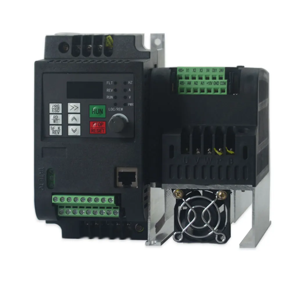 4KW-11KW Inverter 220V to 3 Phase 380V VFD Variable Frequency Drive VFD Inverter 400Hz VFD Inverter Frequency Inverter