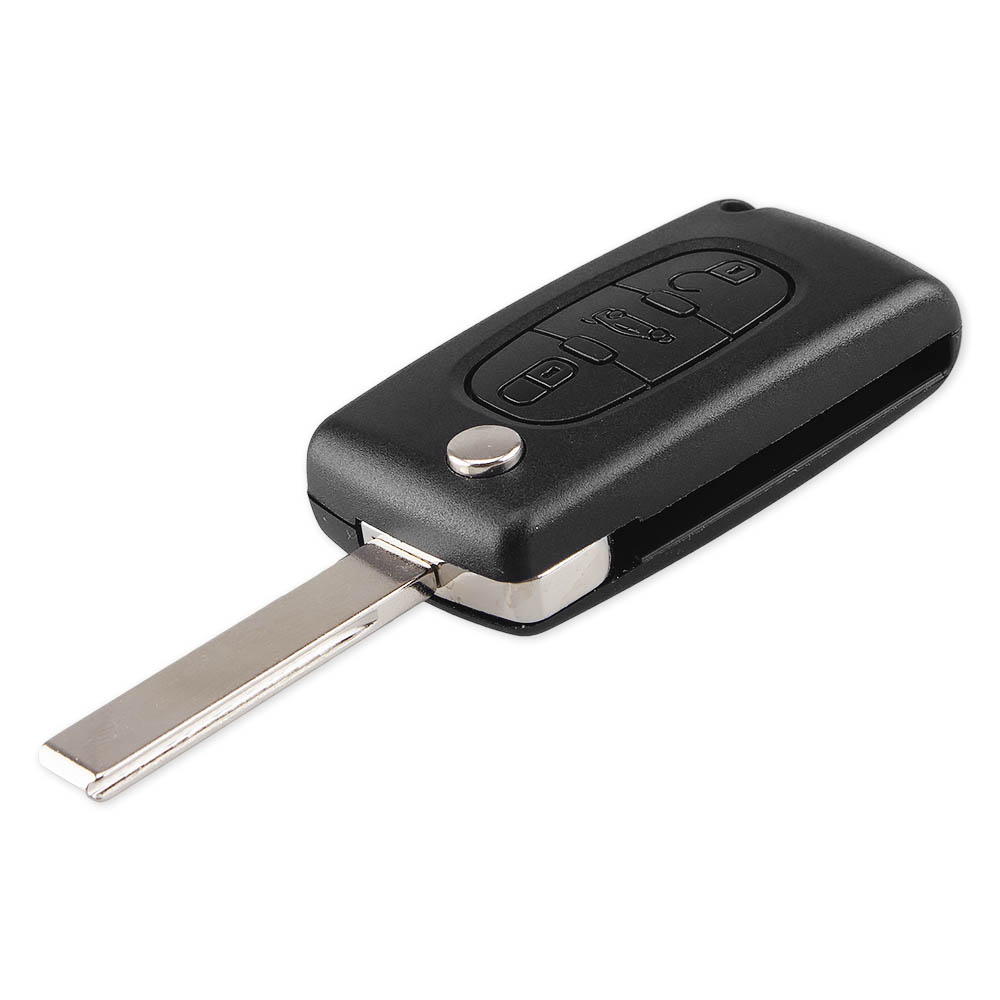 KEYYOU Replacement Car Key Shell Flip For Fiat Scudo Ulysse Fit Lancia Phedra HU83/VA2 Blade CE0523 CE0536 2/3/4 Button Fob Case