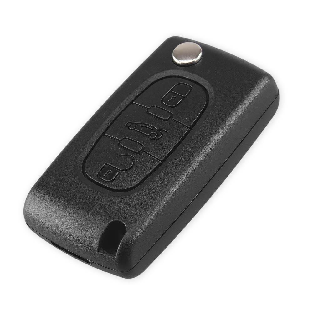 KEYYOU Replacement Car Key Shell Flip For Fiat Scudo Ulysse Fit Lancia Phedra HU83/VA2 Blade CE0523 CE0536 2/3/4 Button Fob Case