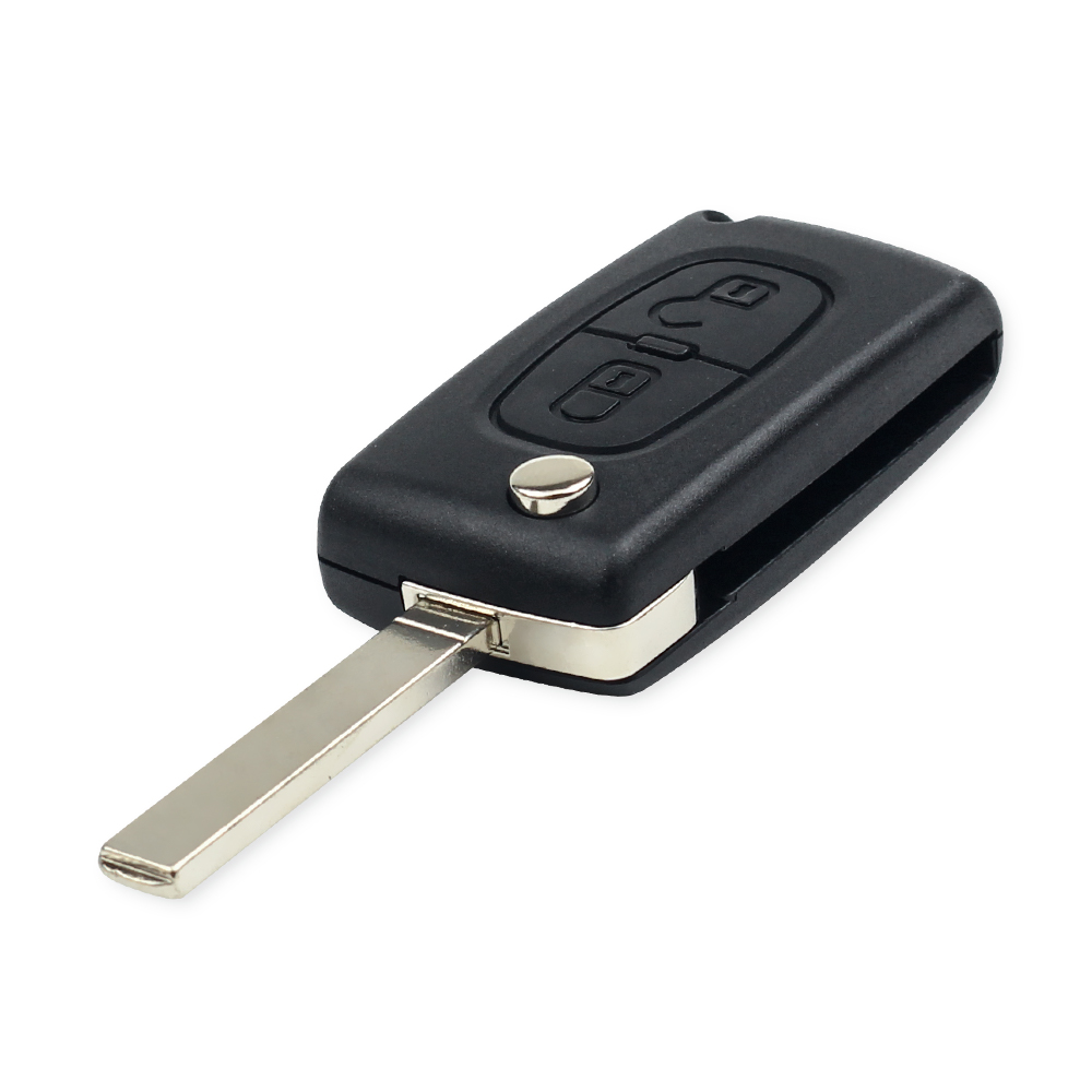 KEYYOU Replacement Car Key Shell Flip For Fiat Scudo Ulysse Fit Lancia Phedra HU83/VA2 Blade CE0523 CE0536 2/3/4 Button Fob Case