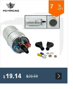 PQY - TOP QUALITY External Fuel Pump 044 OEM:0580 254 044 Poulor 300lph Come With PQY Pack PQY-FPB044