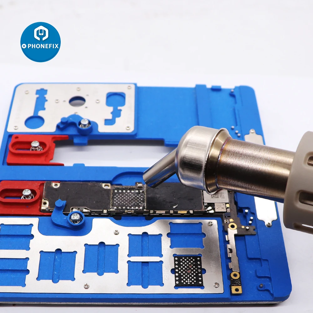 ATTEN ST-862D Universal Nozzle 45 Degree Bent Curved /Straight/Spiral Nozzle Sleeves Soldering Station Hot Air Gun Welding Tool