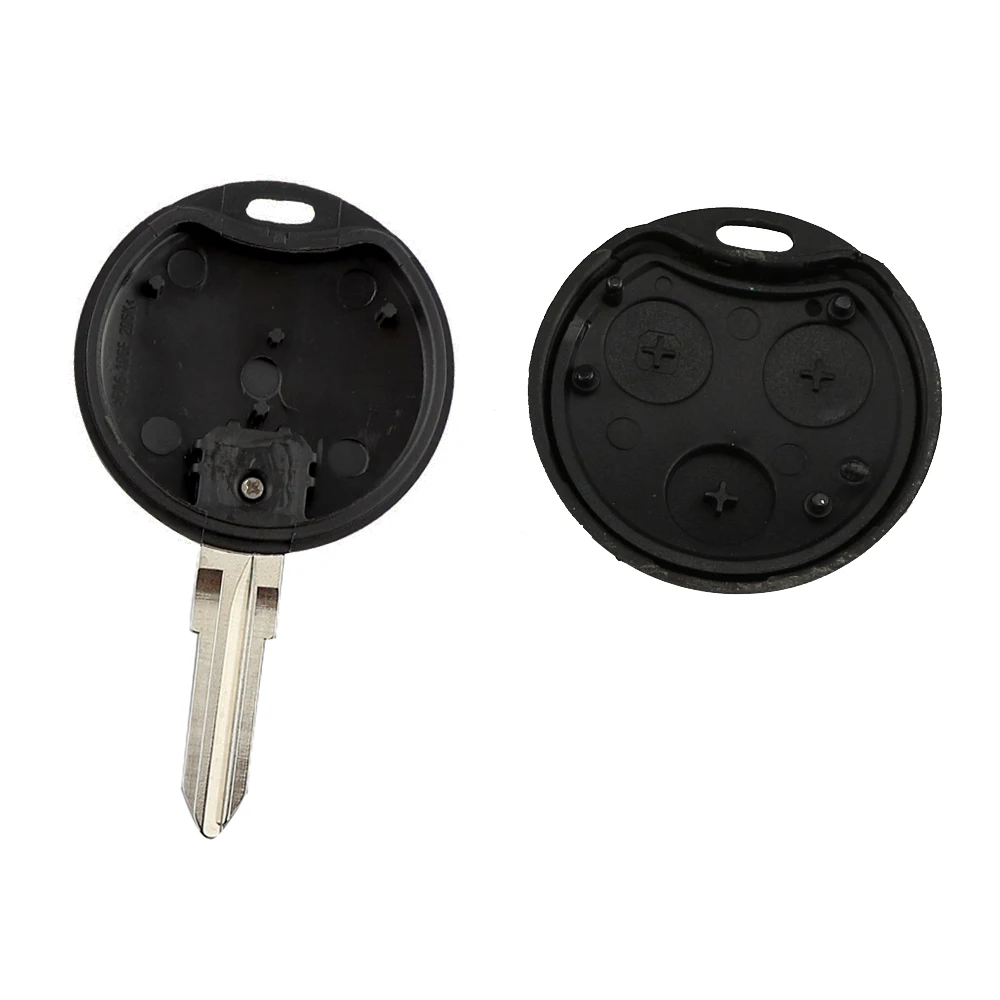 YIQIXIN 3 Button Remote Car Key Shell Cover Case For Benz Mercedes Smart Fortwo 450 Forfour 451 Roadster City Coupe Cabrio Blade