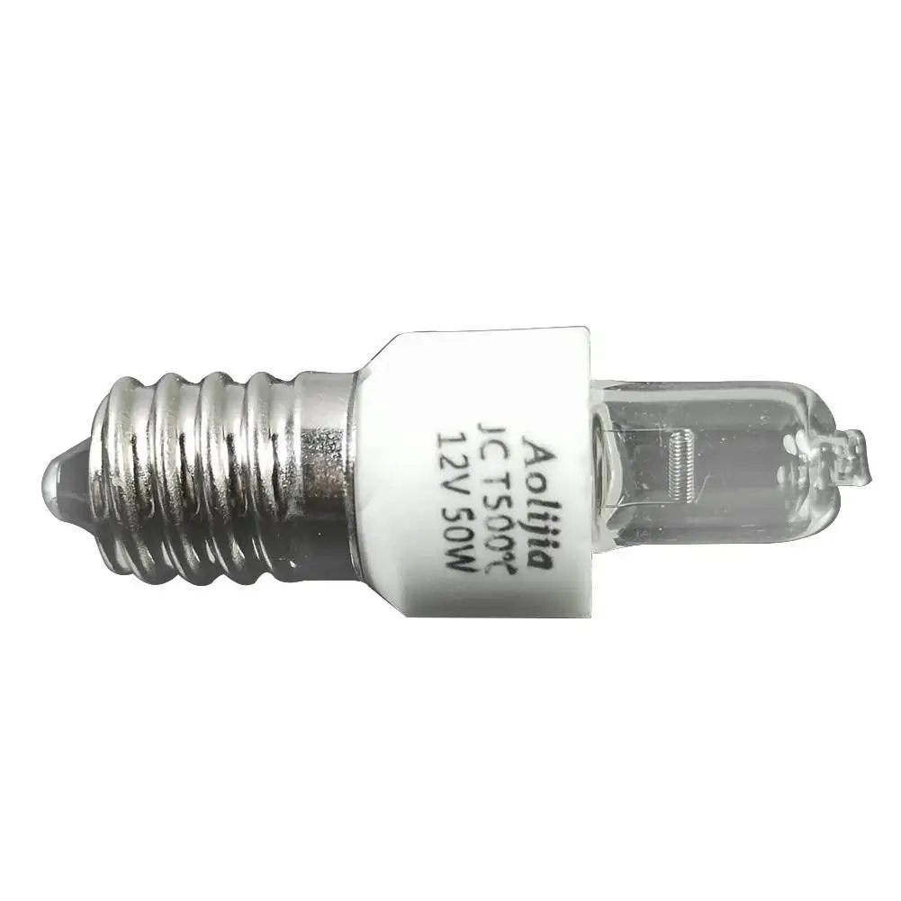 50W 12V E14 Oven Light Bulb Microwave Oven Lamp High Temperature Resistant 500℃ Halogen Lamp Bulb Dryer Microwave Light Dropship