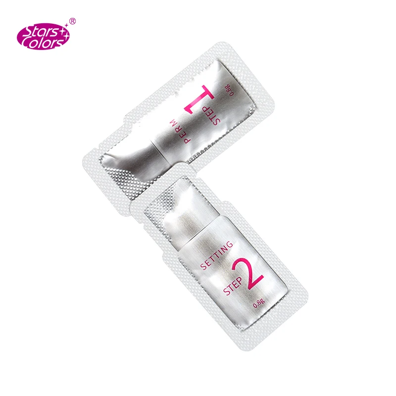 5 Pairs/Box Fast Perm Sachet Lift Lotion Lashes Lifting 5 Minutes Quick Stereotype Hygiene Convenience Use Makeup Beauty