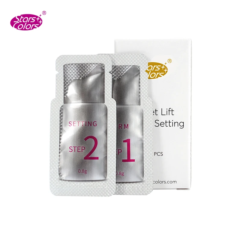 5 Pairs/Box Fast Perm Sachet Lift Lotion Lashes Lifting 5 Minutes Quick Stereotype Hygiene Convenience Use Makeup Beauty