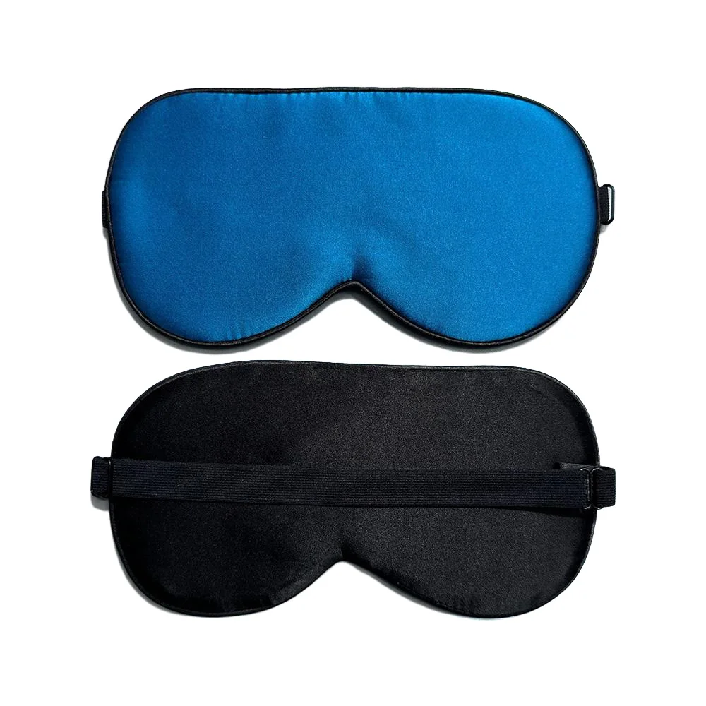100% Real Mulberry Silk Sleep Mask Eye Covers for Sleeping Blindfold with Adjustable Strap Comfortable Super-Smooth
