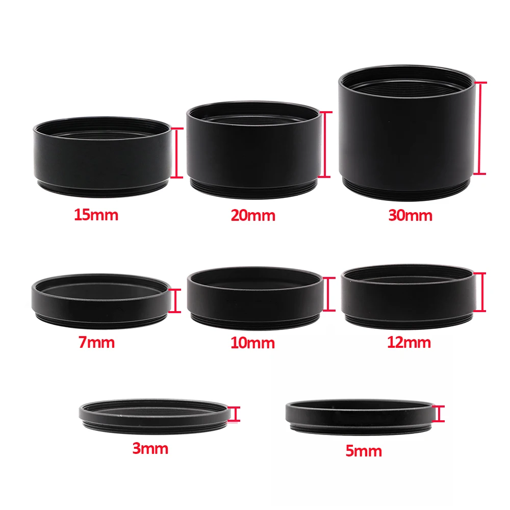 T2 (M42x0.75) Extension Tube M42 to M42 Length 3mm 5mm 7mm 10mm 12mm 15mm 20mm 30mm