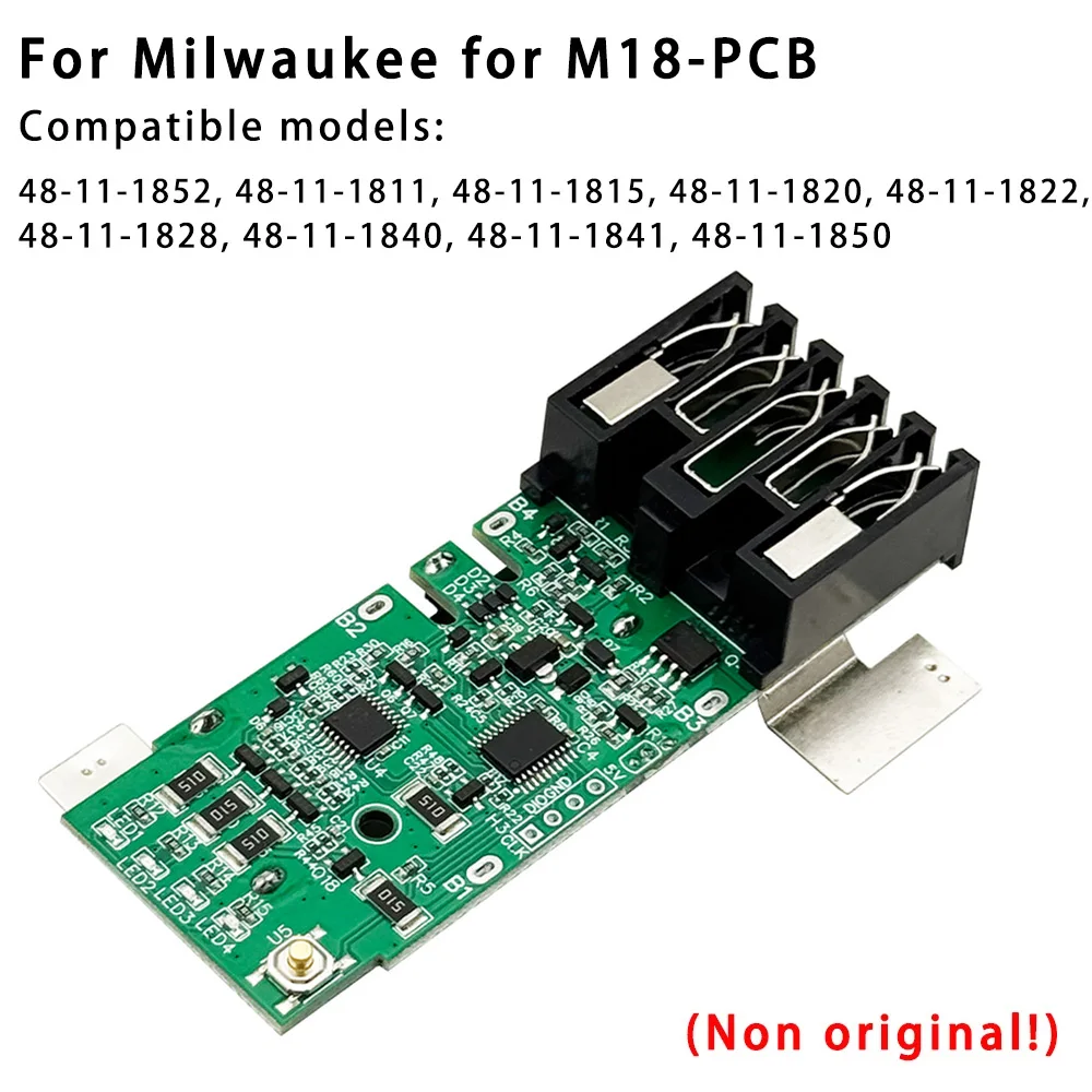 For M18 Charging Protection Circuit Board PCB For Milwaukee 18V 3Ah 4Ah 5Ah 6Ah Li-ion Battery 48-11-1811 PCB Board Motherboard