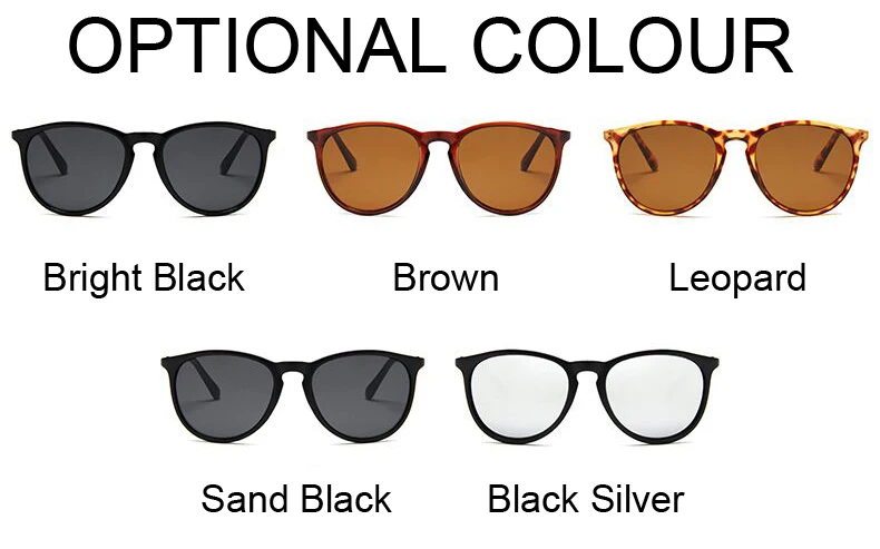 Brand Designer Round Cat Eye Sunglasses Man Retro Shades Male Sun Glasses Mirror Clear Vintage Fashion Driving Oculos De Sol