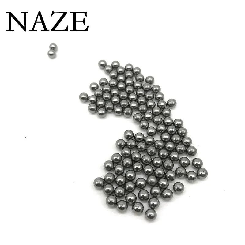 100Pcs 1-6mm GCR15 100Cr6 Solid Ball High Precision 1 2 3 4 5 6mm Bearing Ball Suitable for Linear Guide Ball Screw Ball Bearing