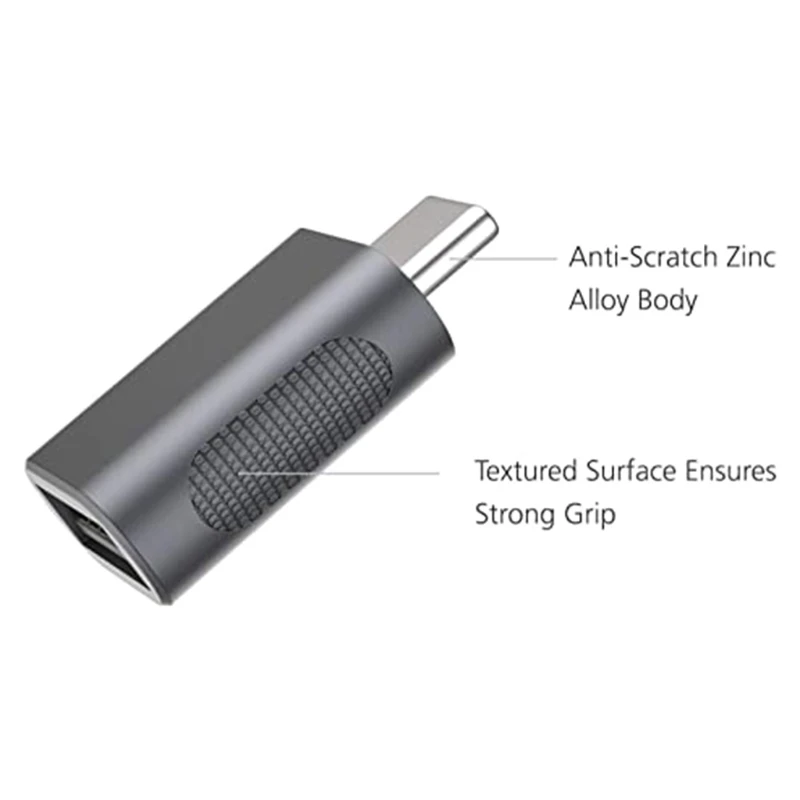 USB-C to USB 3.0 Adapter USB Type-C Female to USB Male for MacBook Pro MacBook Air 2020 iPad Pro 2020 Type-C Devices