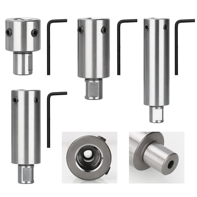 CMCP TCT/HSS Annular Cutter Pilot Pin 6.35mm 8mm Shank 77/90/102/127/160mm Long Pilot Pin Steel Plate Drill Accessories Tools