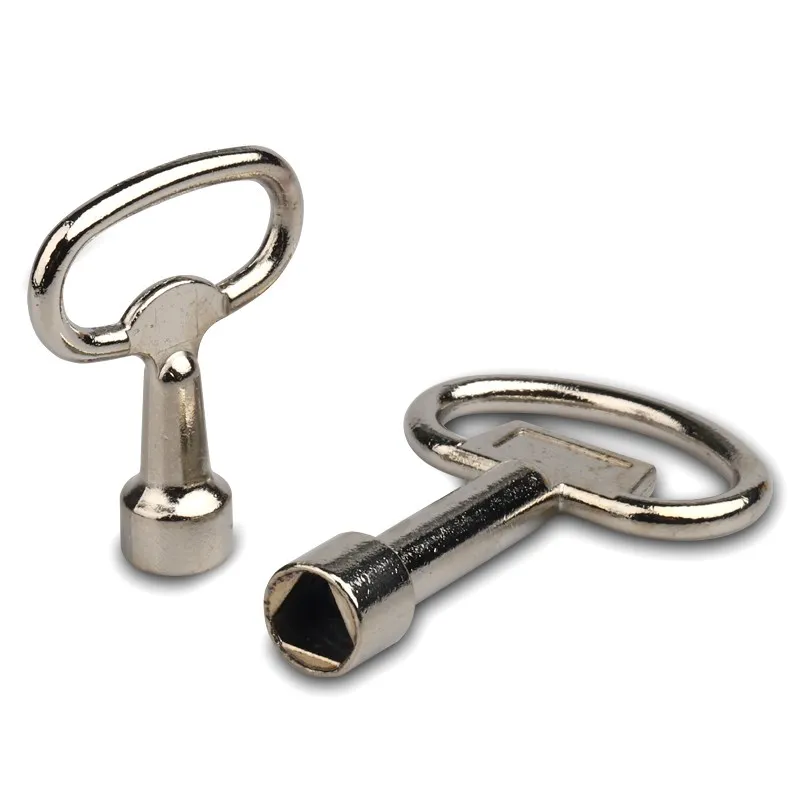 The Key Fit For Triangle Lock Square Airfoil That Be Applied To Train High-Speed Rail Elevator And Cabinet Door