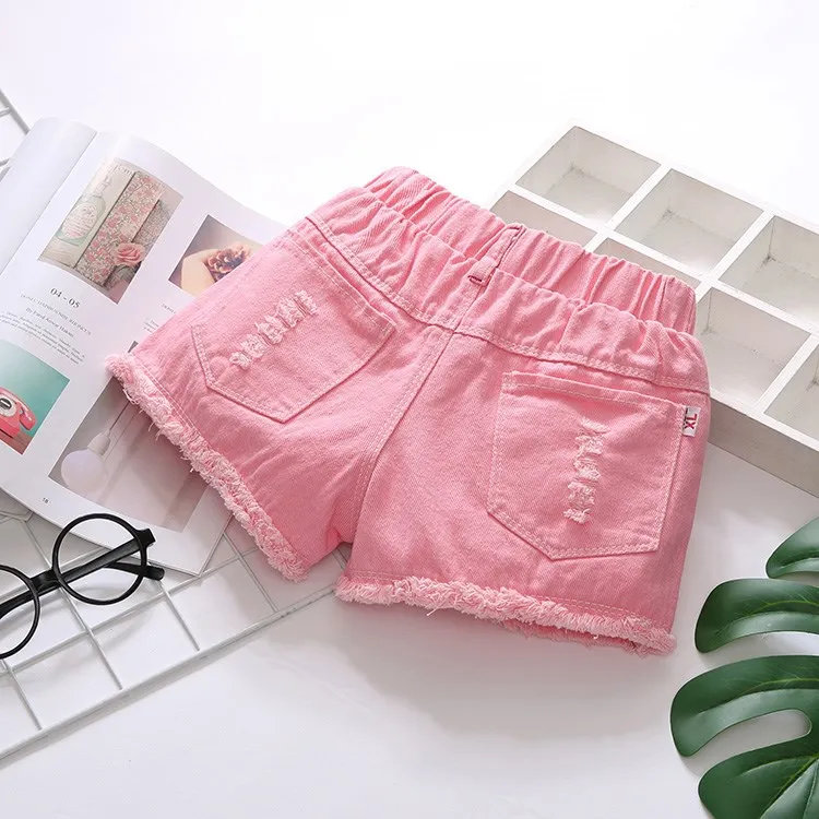 100-150 Cm Summer Girls Casual Shorts Baby Kids Children Wear