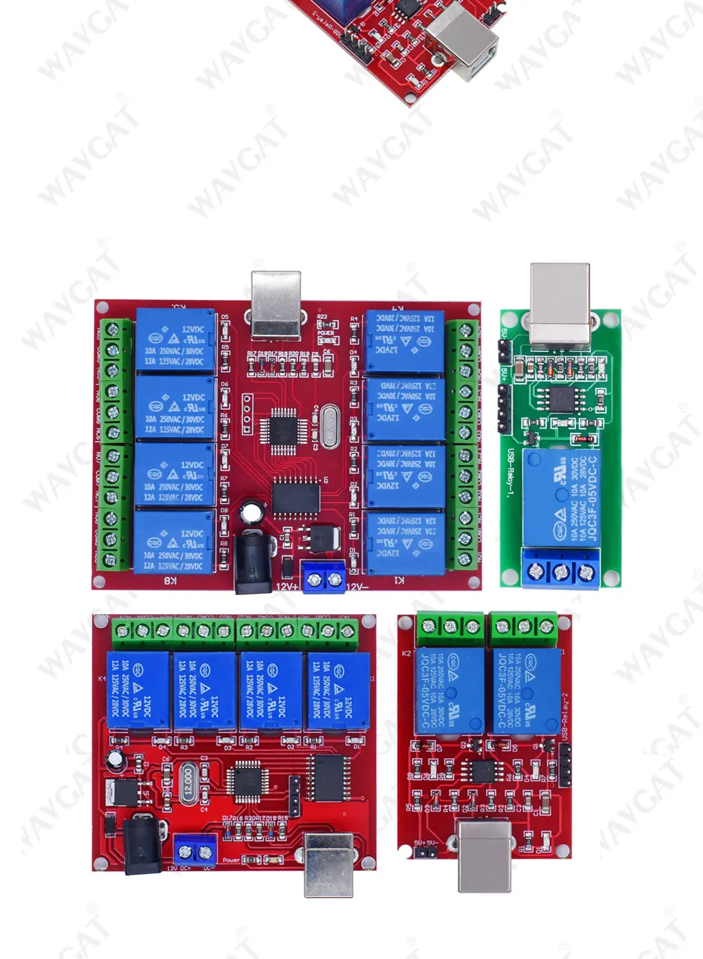 5V 12V 1 2 4 8 Channel USB Relay Control Switch Programmable Computer Control For Smart Home PC Intelligent Controller