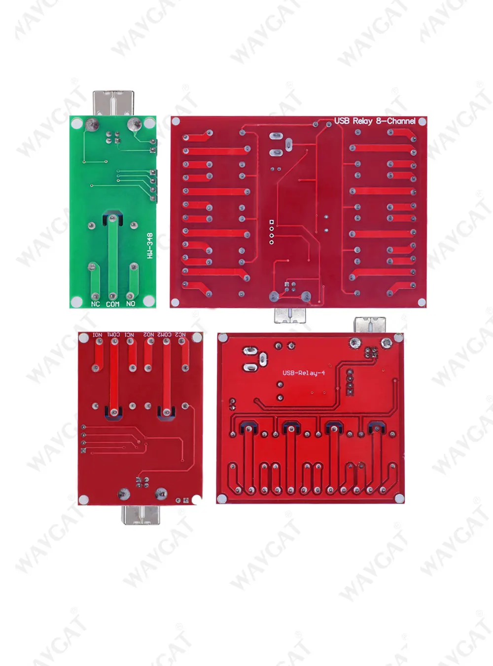 5V 12V 1 2 4 8 Channel USB Relay Control Switch Programmable Computer Control For Smart Home PC Intelligent Controller