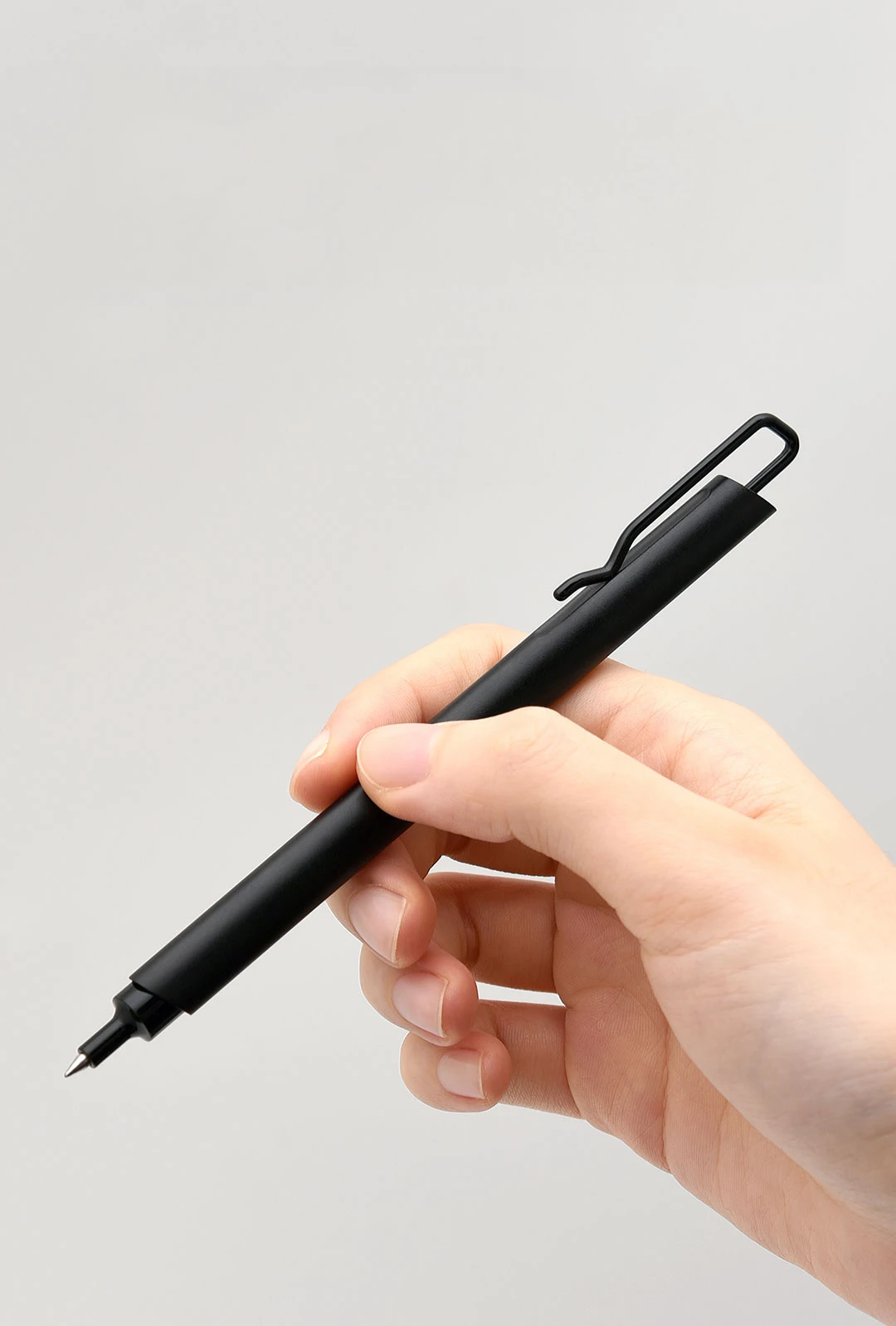 Kaco Metal Press Gel Pen High-End Sign Pen 0.5mm Ballpoint Pen Frosted Heavy Feel Metal Pen For Business OL Students Gift