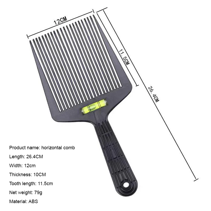 Men Flat Top Guide Comb Haircut Clipper Comb Barber Shop Hairstyle Tool Hair Cutting Tool Salon Hairdresser Supplies Barber