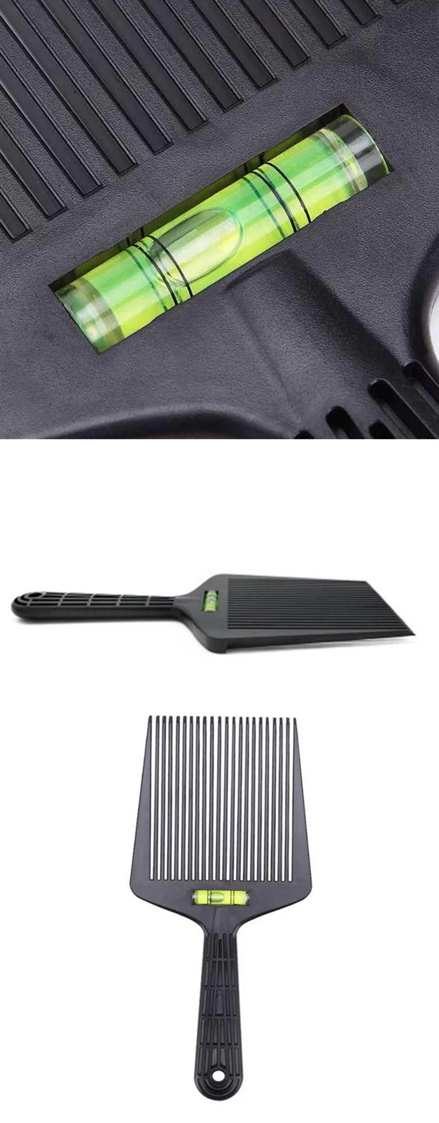 Men Flat Top Guide Comb Haircut Clipper Comb Barber Shop Hairstyle Tool Hair Cutting Tool Salon Hairdresser Supplies Barber