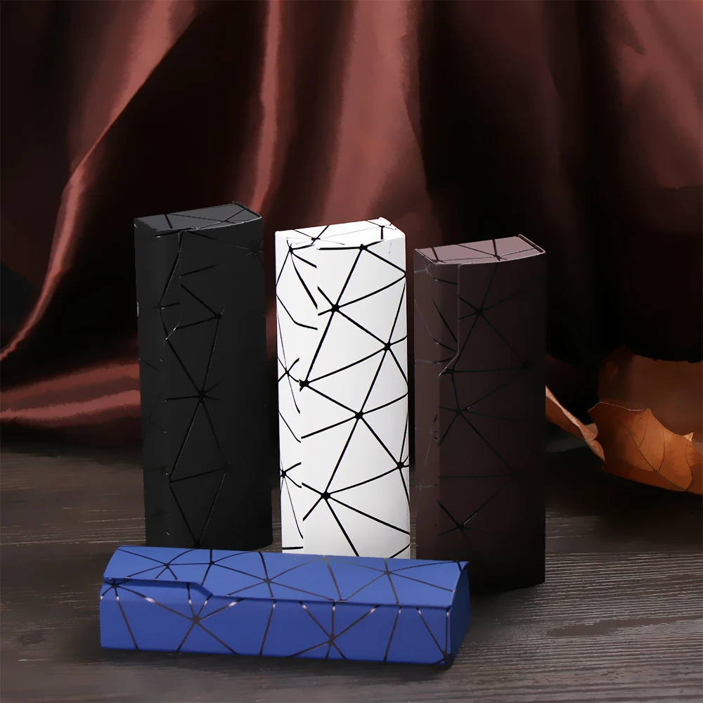Hot Fashion Glasses Case Unisex Portable Imitation Wood Grain Spectacle Box Hard Handmade Optical Reading Eyeglasses Accessories