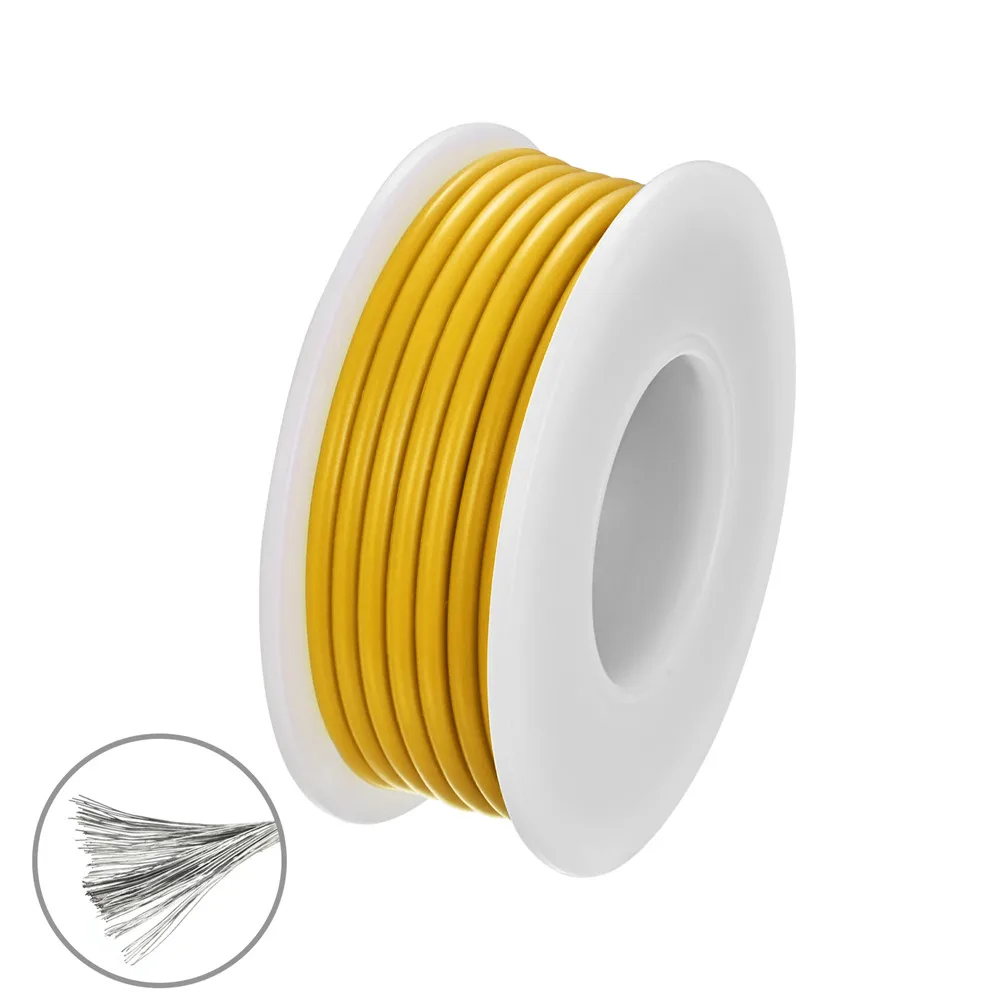 DIY high quality flexible silicone wire and cable 5 colors in a box mixed wire tinned pure copper wire