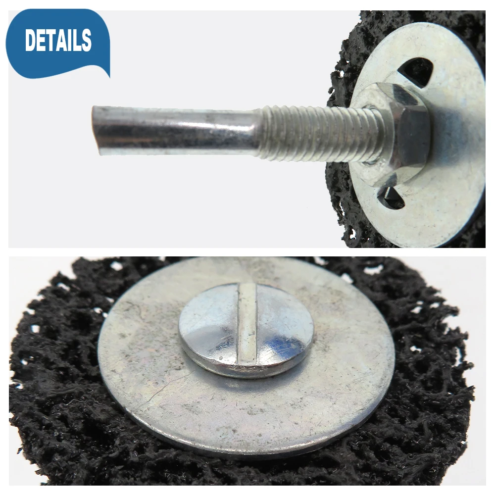 1Pcs 50-125mm Coral Grinding Disc for Angle Grinder Heavy-Duty Rust Paint Stripper Efficient Cleaning Tool for Metal Wood