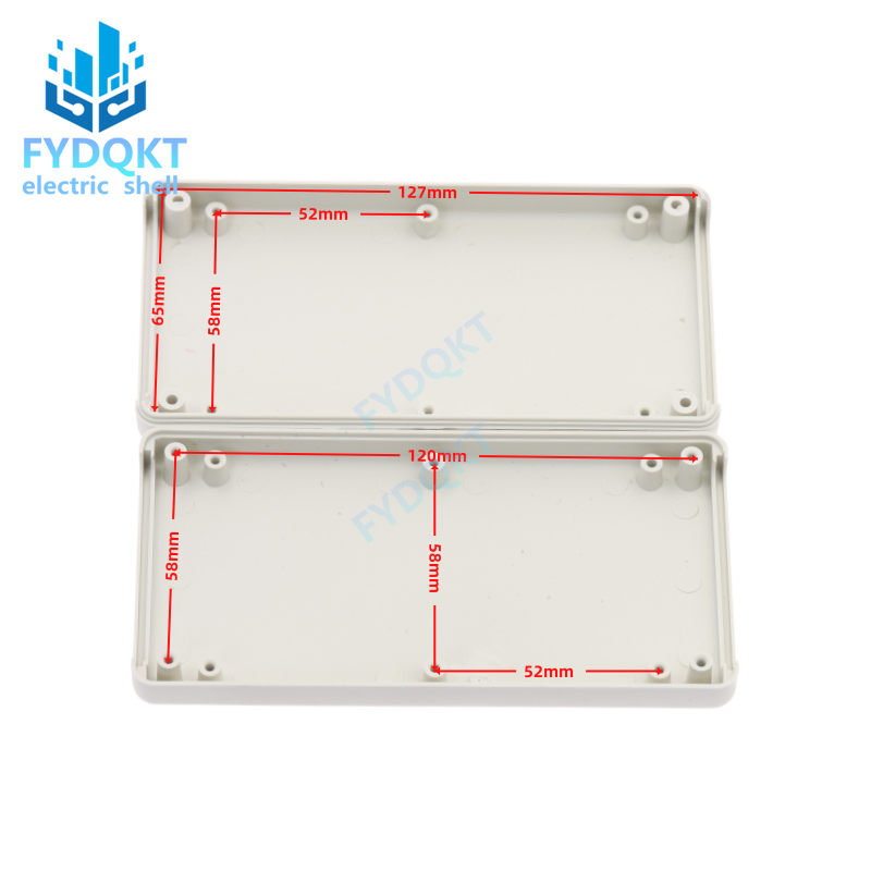 1pcs Plastic Cover Project Electronic Instrument Case Box without screws 134x70x25mm Wire Junction Boxes