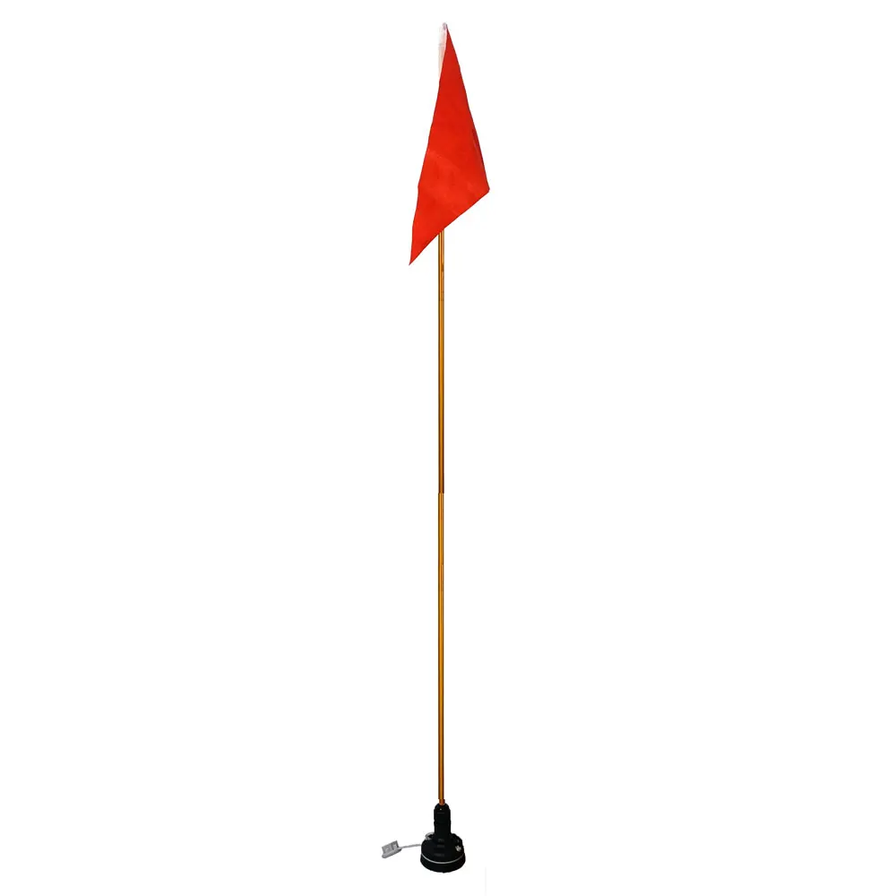 Kayak Safety Flag Canoes Paddle Boards Fishing Boat Foldable Flag